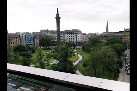 Edinburgh city view